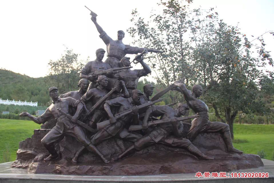 革命纪念铜雕