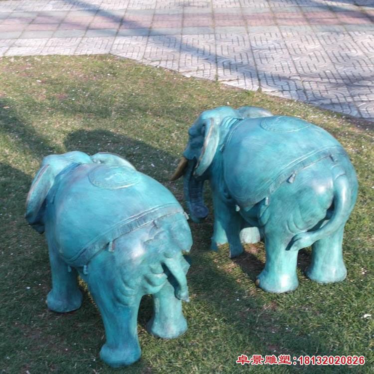 青铜大象雕塑