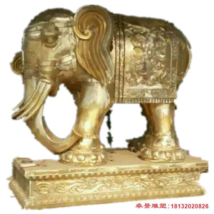 铜雕大象 (30)