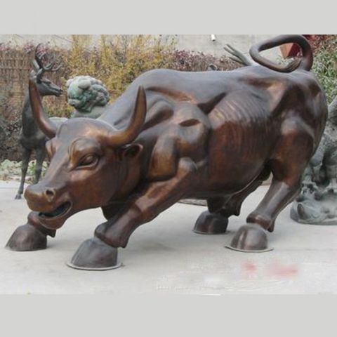铜雕华尔街牛