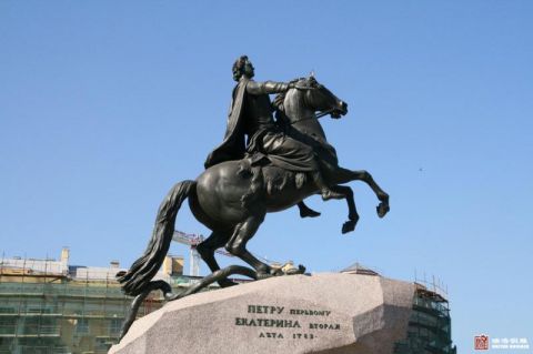 西方骑士雕塑