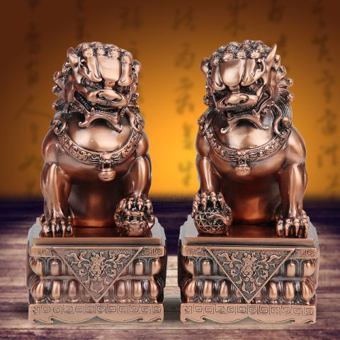 北京动物铜雕狮子