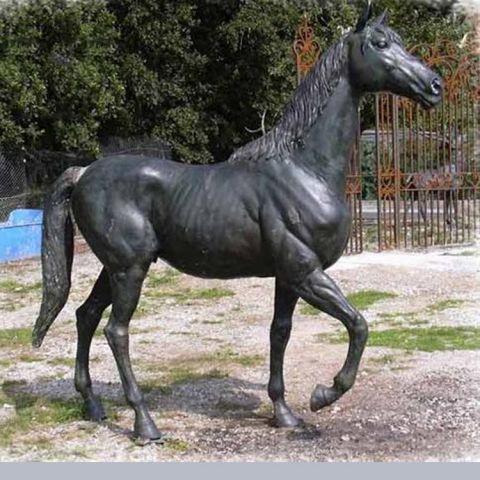 铸铜公园动物马雕塑