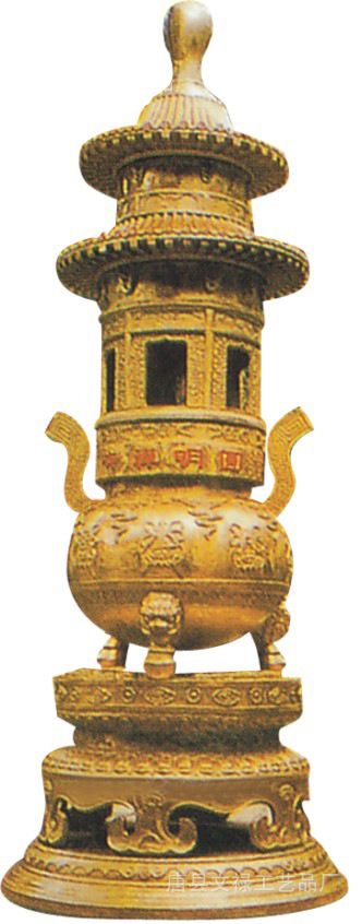 圆明禅寺铜香炉