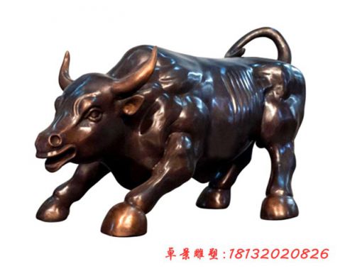 华尔街铜雕牛