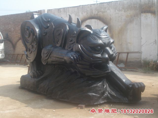 铸铜老虎雕塑