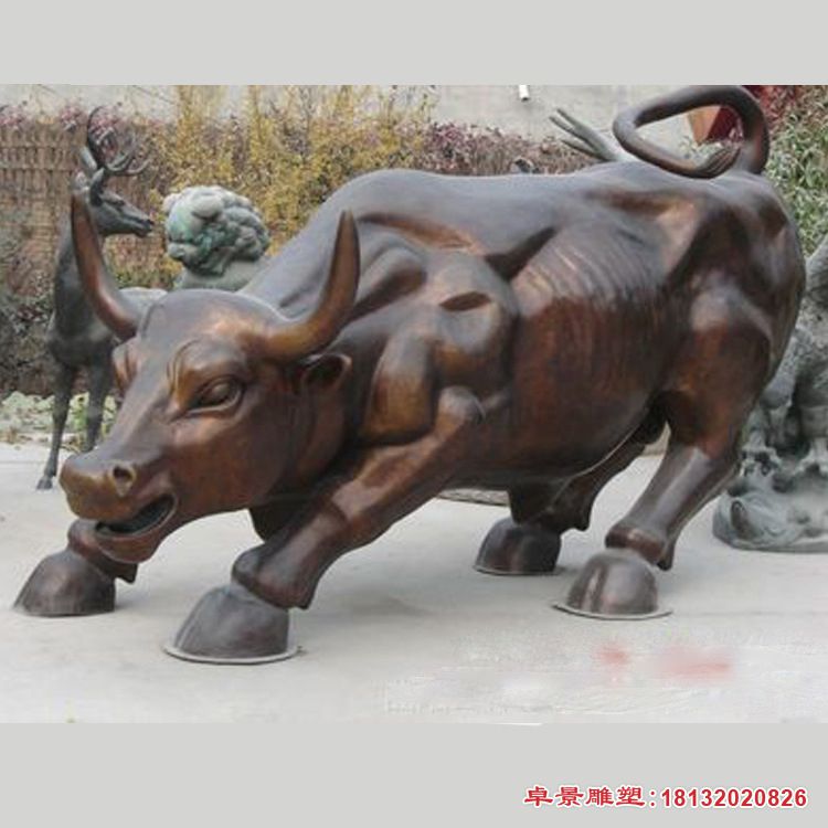 铜雕华尔街牛