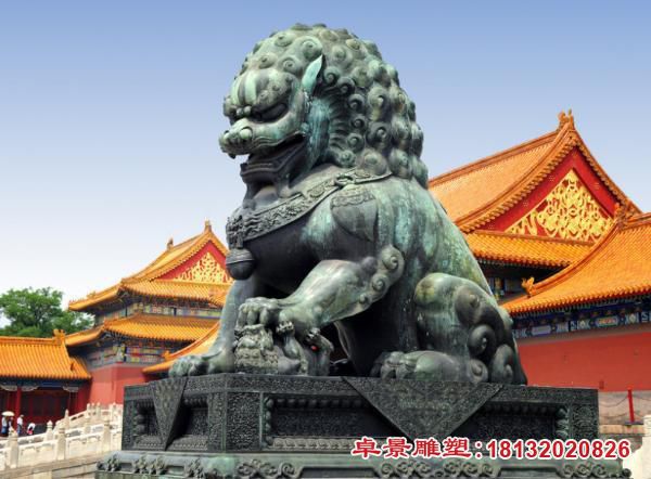 狮子青铜雕塑