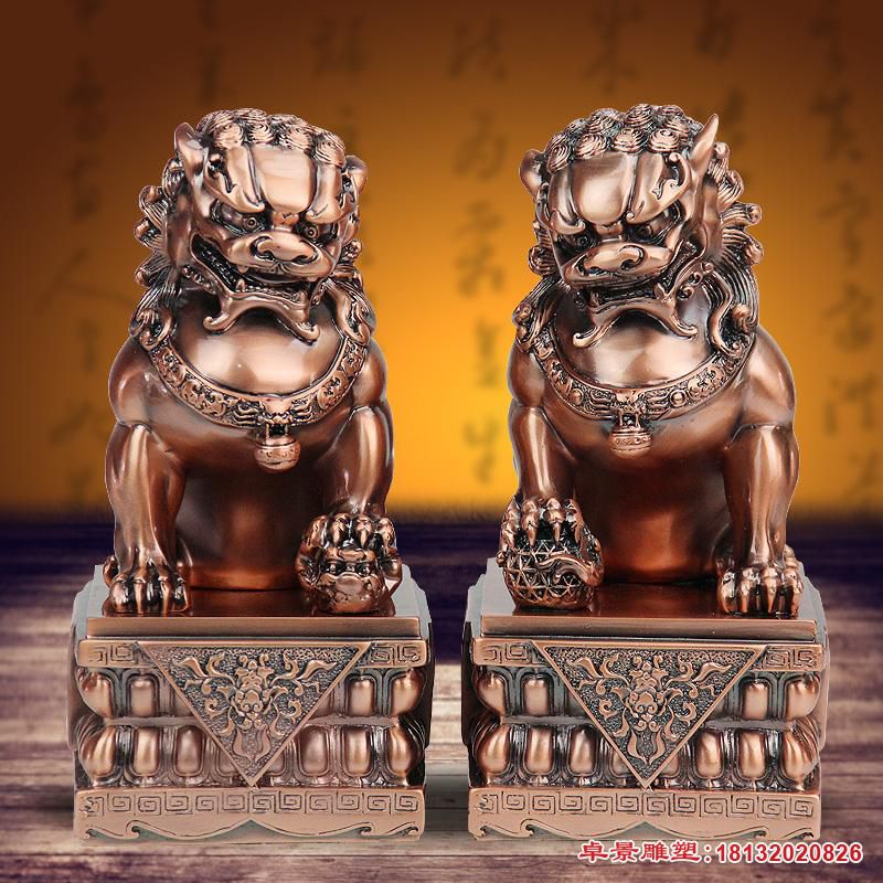 北京狮子铜雕
