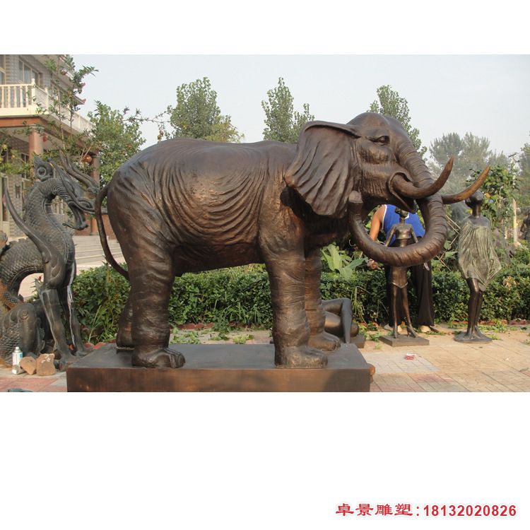 大型铜雕大象