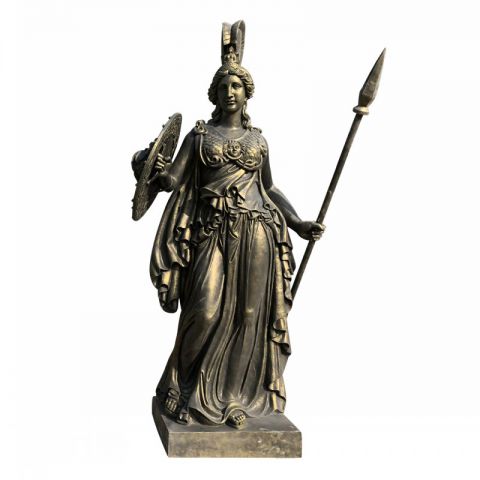 铜雕智慧女神雅典娜