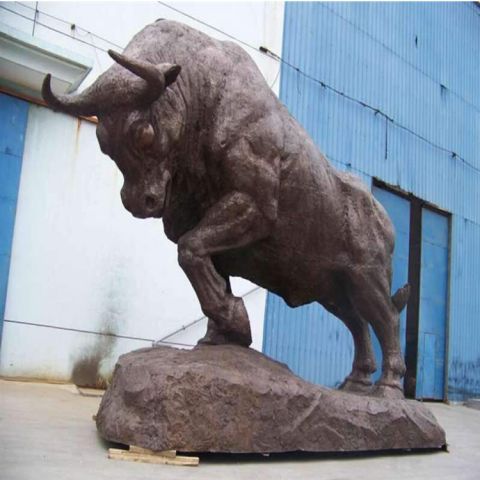 生肖牛动物铜雕