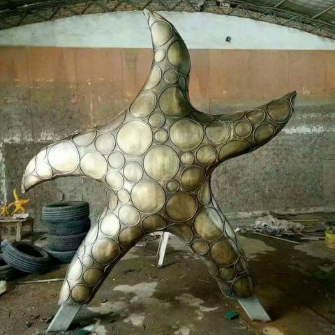 动物海星铜雕